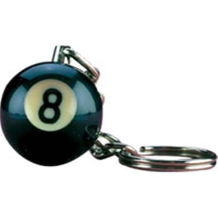 Billiards Accessories Billiards Accessories NI8BK1 1 in. 8 Ball Key Chain NI8BK1